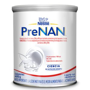 FORMULA INFANTIL NAN PREMATUROS PRENAN 400 GR