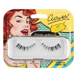 PESTANAS POSTIZAS CURVEX LOOK 07 REFERENCIA 75915 MERHEJE