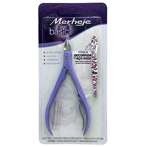 ALICATE BASICO CON PINZA DECORADA MERHEJE REFERENCIA 75840