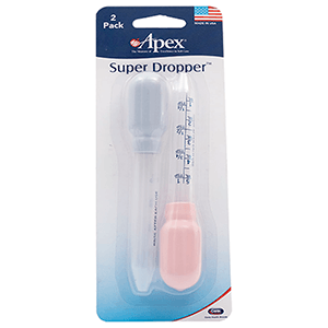 GOTEROS APEX PLASTICO ROSADOX 2 UND