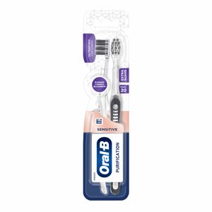 CEPILLOS DENTALES EXTRA SUAVE ORAL-B SENSITIVE PURIFICATION