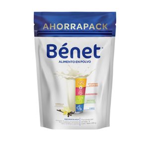 BEBIDA EN  POLVO BENET VAINILLA DOY PACK