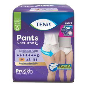 ROPA INTERIOR ABSORBENTE TENA PANTS NOCTURNO M