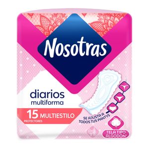 PROTECTOR DIARIO NOSOTRAS MULTIESTILO