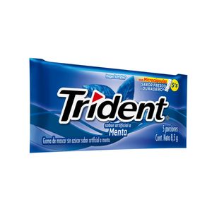 CHICLES TRIDENT 5 MENTA SIN AZUCAR