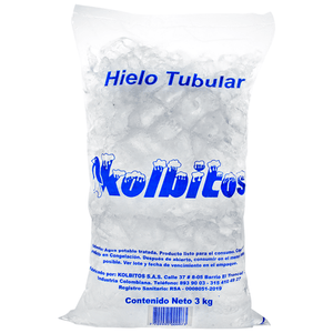 HIELO EN CUBOS KOLBITOS