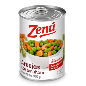 ARVEJA Y ZANAHORIA ZENU