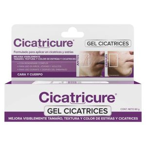 CICATRICURE GEL FACIAL CORPORAL CICATRICES Y ESTRIAS