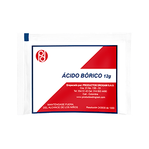 ACIDO BORICO POLVO (DROGAM)