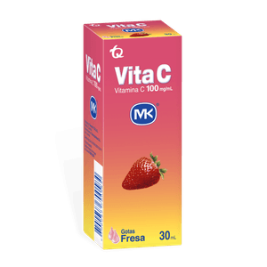 VITAMINA VITA C MK GOTAS FRESA