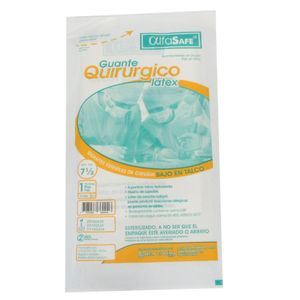 GUANTE LATEX EST N-7 1/2 ALFASAFE