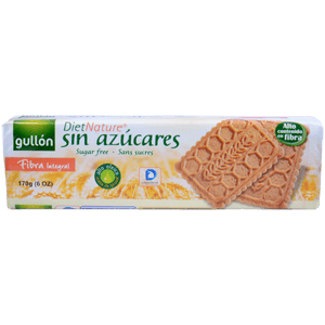 GALLETA FIBRA INTEGRAL DIET NATURE SIN AZUCAR GULLON