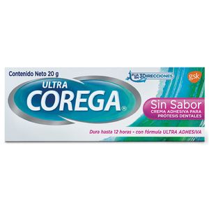 COREGA CREMA ADHESIVA PARA PROTESIS DENTAL SIN SABOR