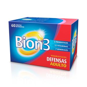 BION3 DEFENSAS MULTIVITAMINICO MINERALES Y PROBIOTICOS