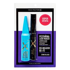 OFERTA MAX FACTOR PESTAÑINA LASH MAKER + DELINEADORA