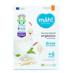 CEREAL ORGANICO MAH + 6 ARROZ