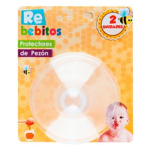 PEZONERAS EN SILICONA PROTECTORES DE PEZON REBEBITOS