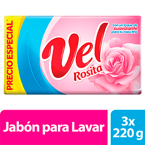 OFERTA JABON DE LAVAR VEL ROSITA  X 3