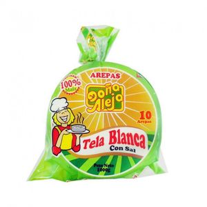 AREPA DOÑA ALEJA TELA CON SAL