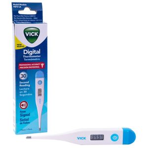 TERMOMETRO VICK DIGITAL BLANCO/AZUL