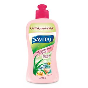 CREMA DE PEINAR SAVITAL MULTIVITAMINAS Y SABILA