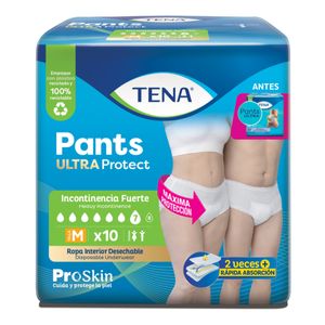 ROPA INTERIOR ABSORBENTE TENA PANTS ULTRA PROTECT M