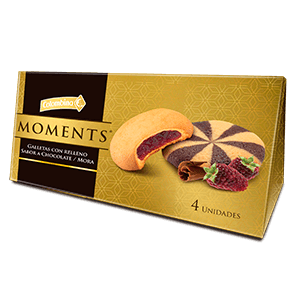 GALLETA MOMENTS SURTIDA MORA CHOCOLATE