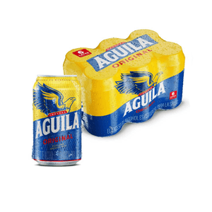 CERVEZA AGUILA 330 X 6