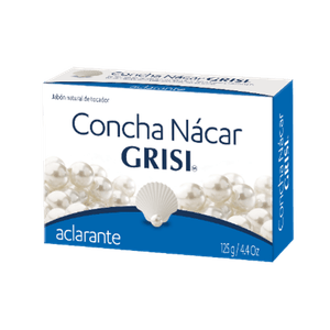 JABON BARRA CONCHA NACAR GRISI