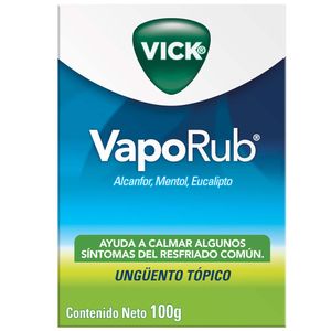 VICK VAPORUB UNGUENTO MENTOL EUCALIPTO Y ALCANFOR