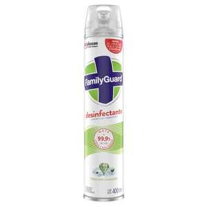 DESINFECTANTE FAMILYGUARD AEROSOL FRESCURA CAMPESTRE X400ML