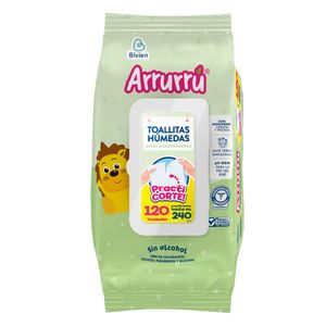 TOALLITAS ARRURRU ALOE & MANZANILLA PRACTICORTE