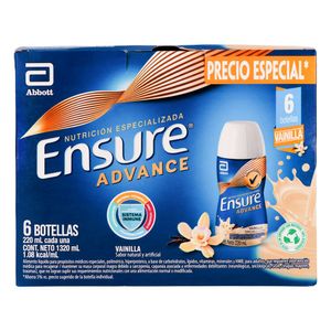 ENSURE ADVANCE VAINILLA LIQUIDO