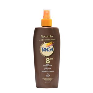 BRONCEADOR TANGA SPF 8  LOCION SPRAY