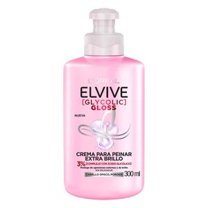 CREMA PARA PEINAR ELVIVE GLYCOLIC GLOSS EXTRA BRILLO