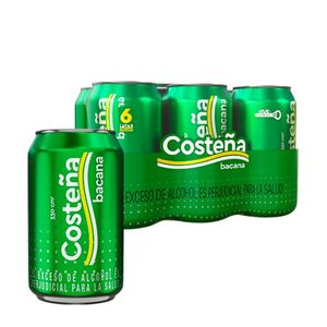CERVEZA COSTENA BACANA LATA 330 ML