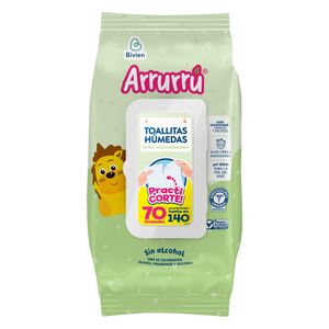 TOALLITAS ARRURRU ALOE & MANZANILLA PRACTICORTE