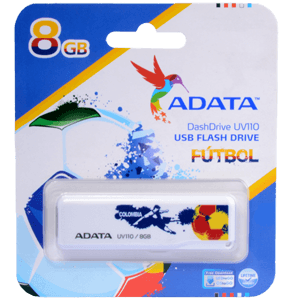 MEMORIA USB 8 GB BLANCA EDICION MUNDIAL