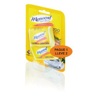 OFERTA MENOCAL SUCRALOSA DISP 100 TAB PAGUE 1 LLEVE 2