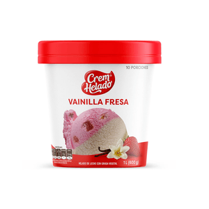 HELADO TRADICIONAL VAINILLA FRESA