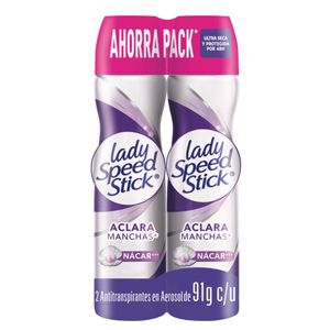 DESODORANTE LADY SPEED STICK MUJER SPRAY DERMA + ACLARADO PRECIO ESPECIAL