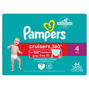 PAÑAL PAMPERS CRUISERS 360 FIT ETAPA 4