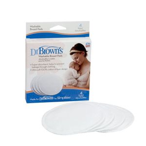 Protector de Lactancia Reutilizable X4 Und Dr. Brown's