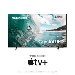 Televisor Samsung 43" (109 cm) LED UHD 4K Smart Tv Negro UN43BU8000KXZL