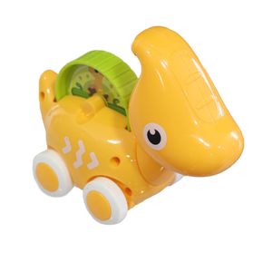 Dinosaurio de juguete para bebes color amarillo