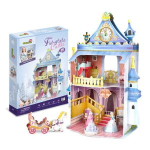 Rompecabez Cubic Fun Castillo de Cuentos de Hadas 81pcs