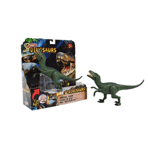 Dinosaurio Velociraptor luces y sonidos 3+