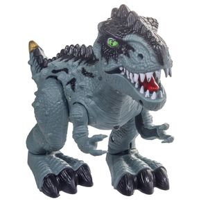 Dinosaurio de juguete plastico para niños con luces y sonidos Tyranosaurus Rex.