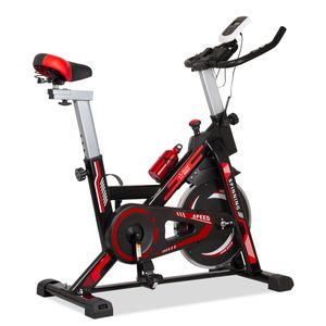Bicicleta spinning con monitor y frecuencia cardiaca Style Stars - Envío gratis