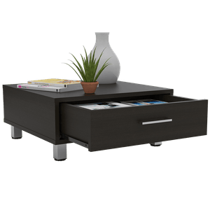 Mesa de Centro Ascher, Wengue, con un cajón